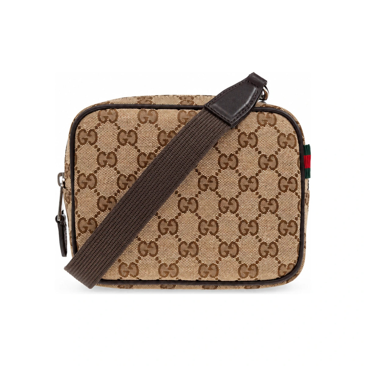 GUCCI Mini Jumbo GG Canvas Crossbody Shoulder Bag for Men 834268
