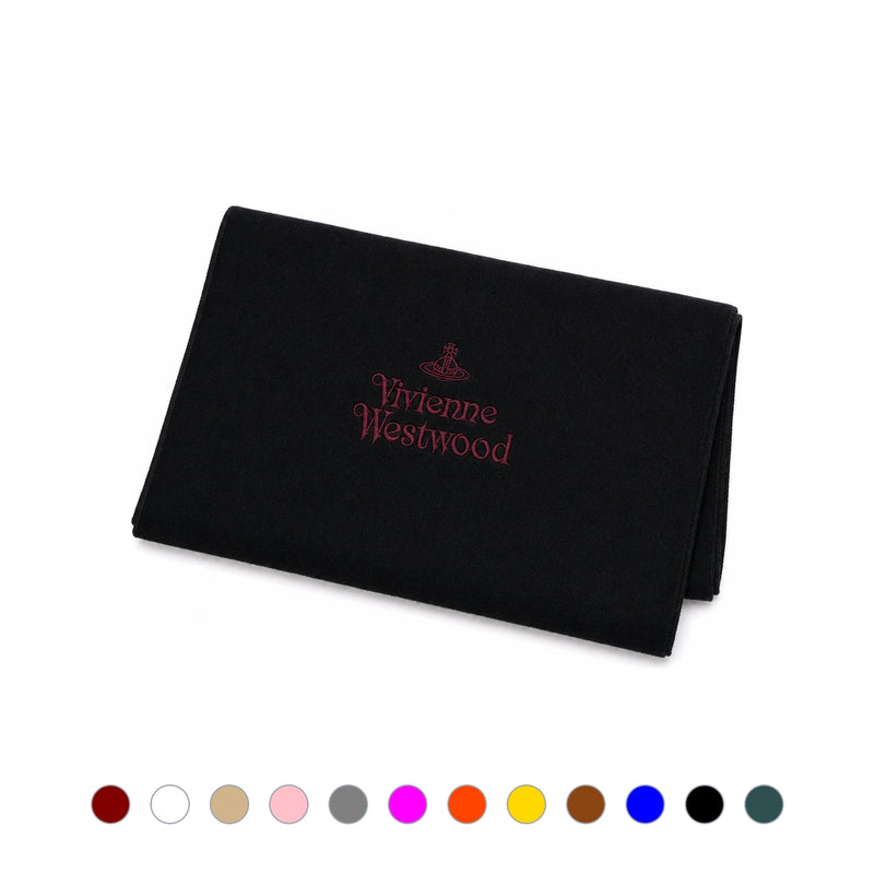 Vivienne Westwood Wool Scarf White Unisex 81030007