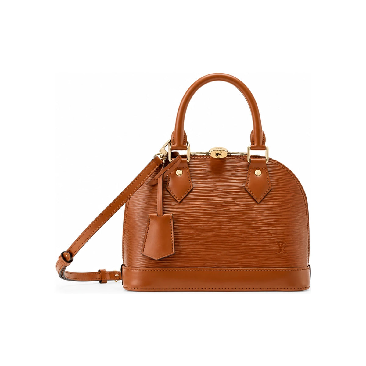 Louis Vuitton Alma BB Crossbody Bag Tan M25538