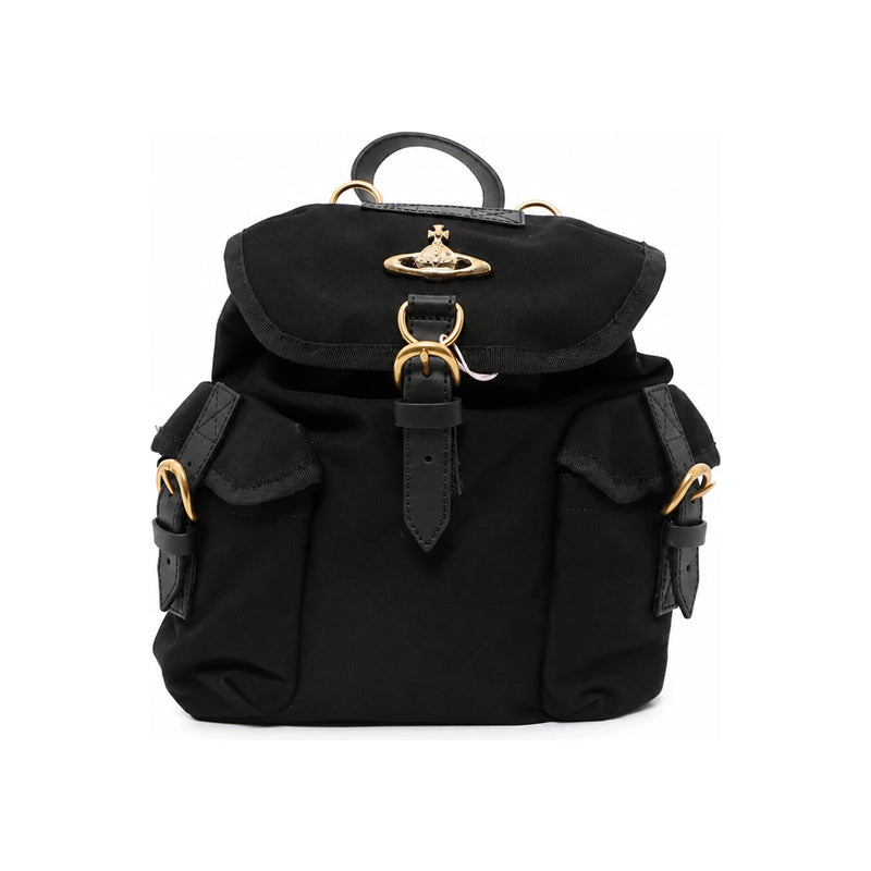 Vivienne Westwood Women’s Backpack Black Leather Bag 4A03000AU W01CJ N401