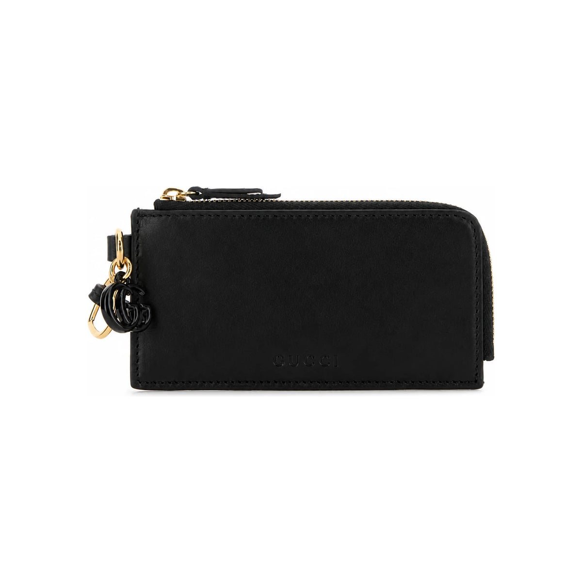 GUCCI Black Leather Clutch Wallet