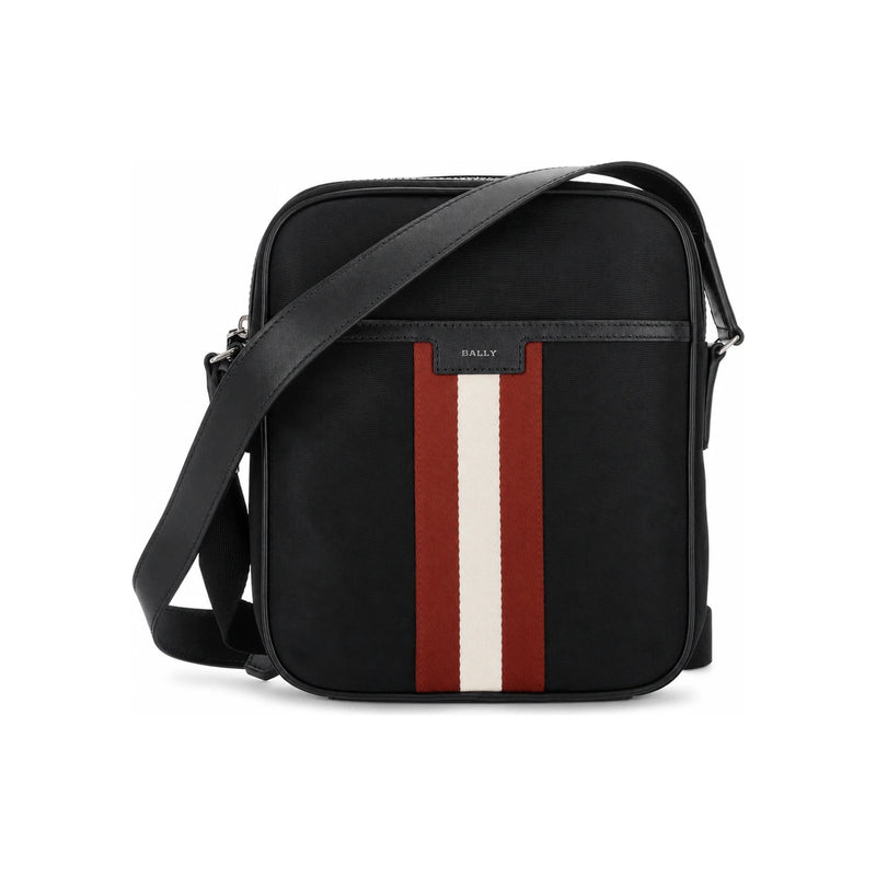 BALLY Code Black Nylon Crossbody Bag MAC05K NY286 U901P