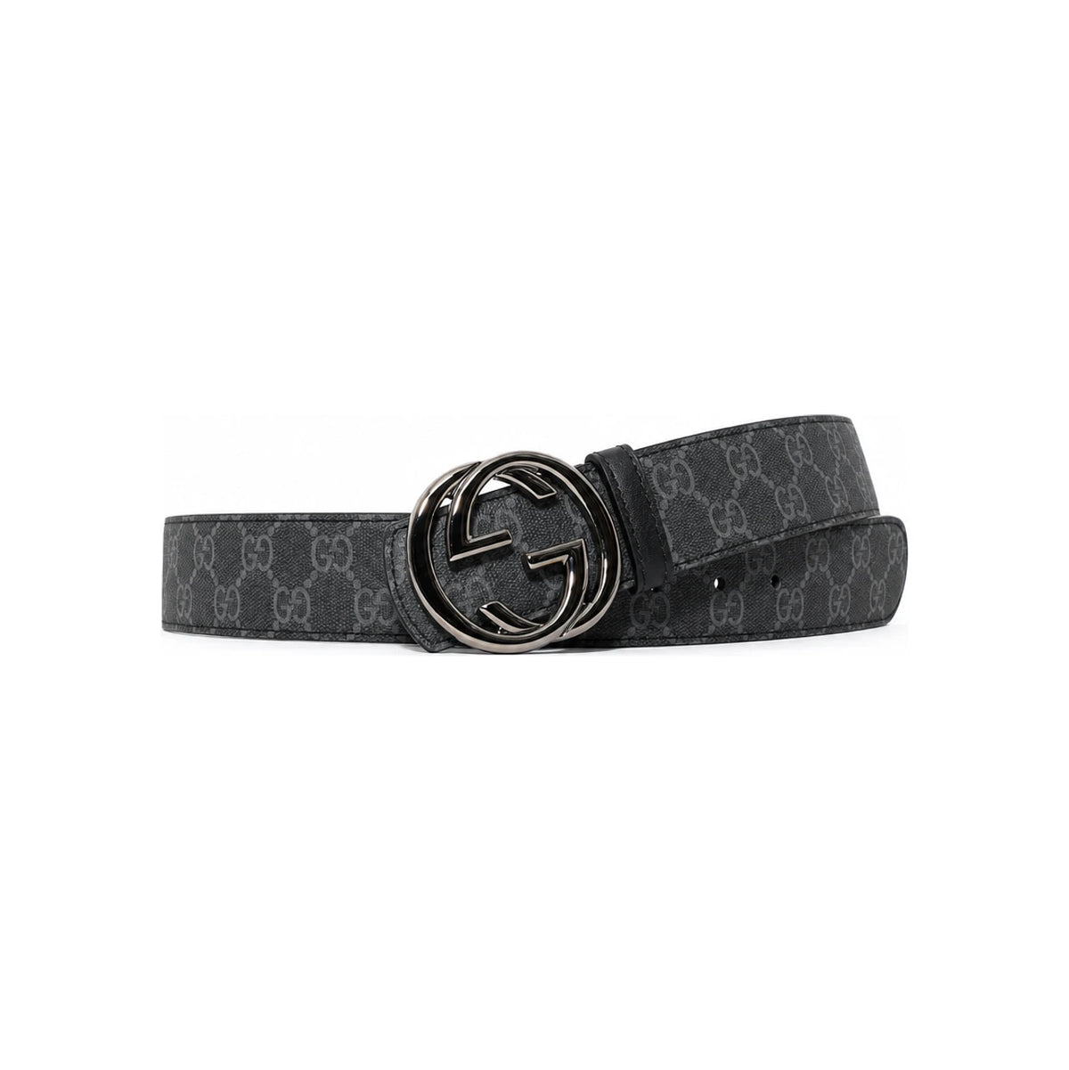 GUCCI Black Leather Belt