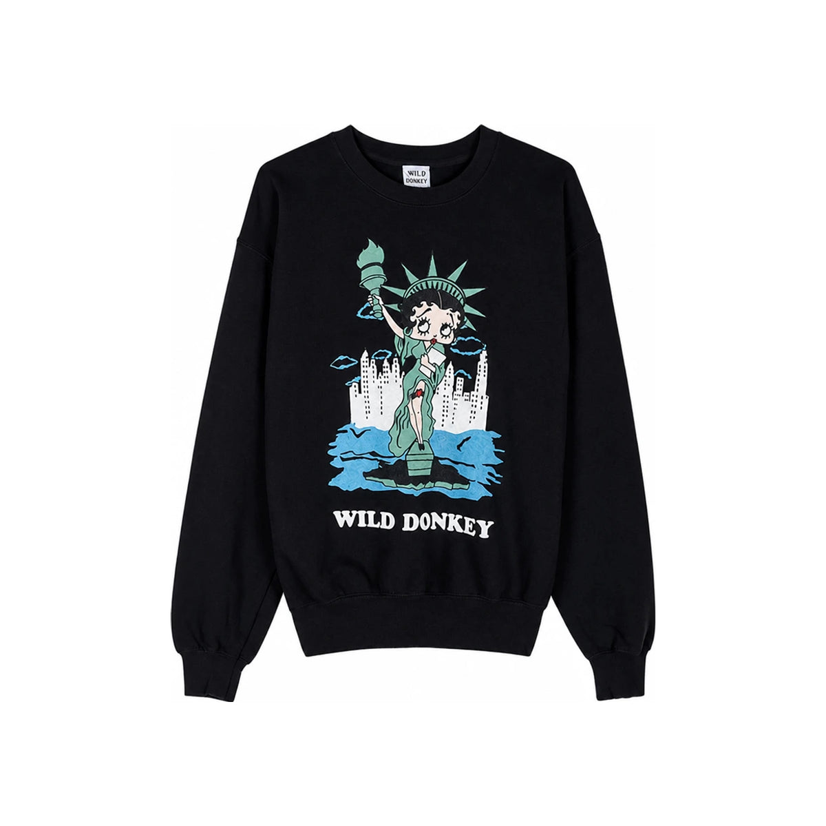 Wild Donkey Black Betty Liberty Unisex Sweatshirt