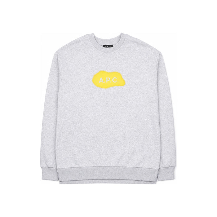 A.P.C. Alastair Crewneck Sweatshirt Men’s Pullover Navy Cotton