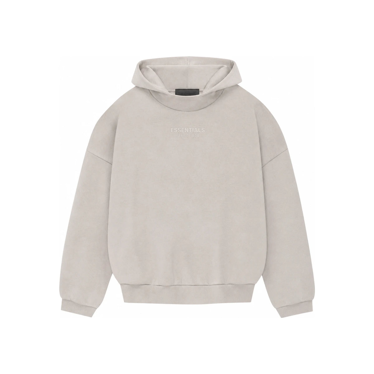 Fear of God Essentials Small Logo Silver Hoodie Unisex