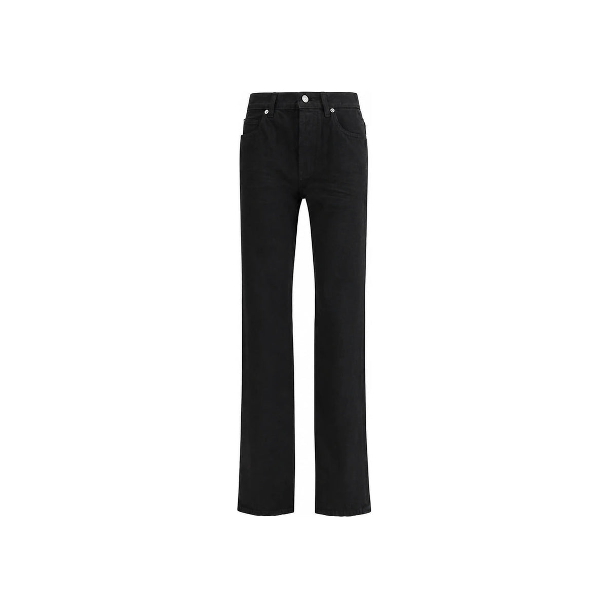 Saint Laurent NICO Straight Black Dyed Jeans 782393 Y09WJ 2050