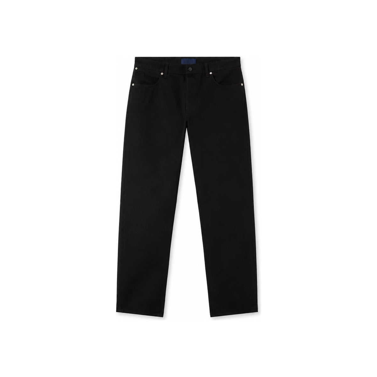 STONE ISLAND Black Rinse Straight Five-Pocket Denim Jeans