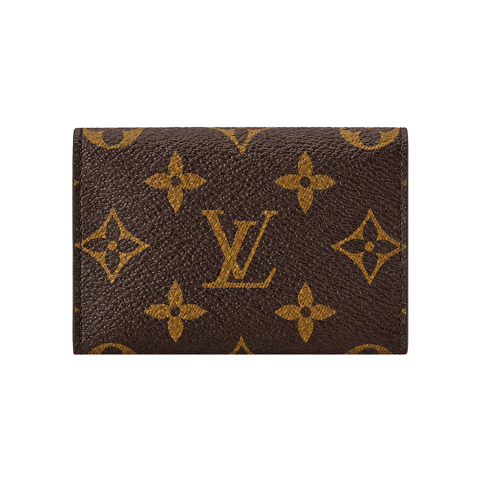 Louis Vuitton Monogram Blue Frost Silver Slim Card Holder