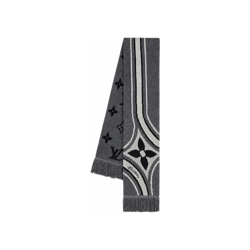 Louis Vuitton Graphic Flower Scarf Muffler