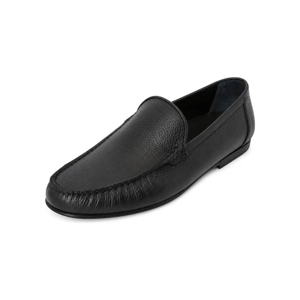BALLY Black Leather Penny Loafers for Men 6313261