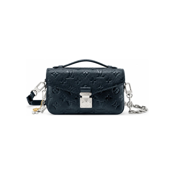 Louis Vuitton Monogram Leather Pochette Metis East West Tote Bag