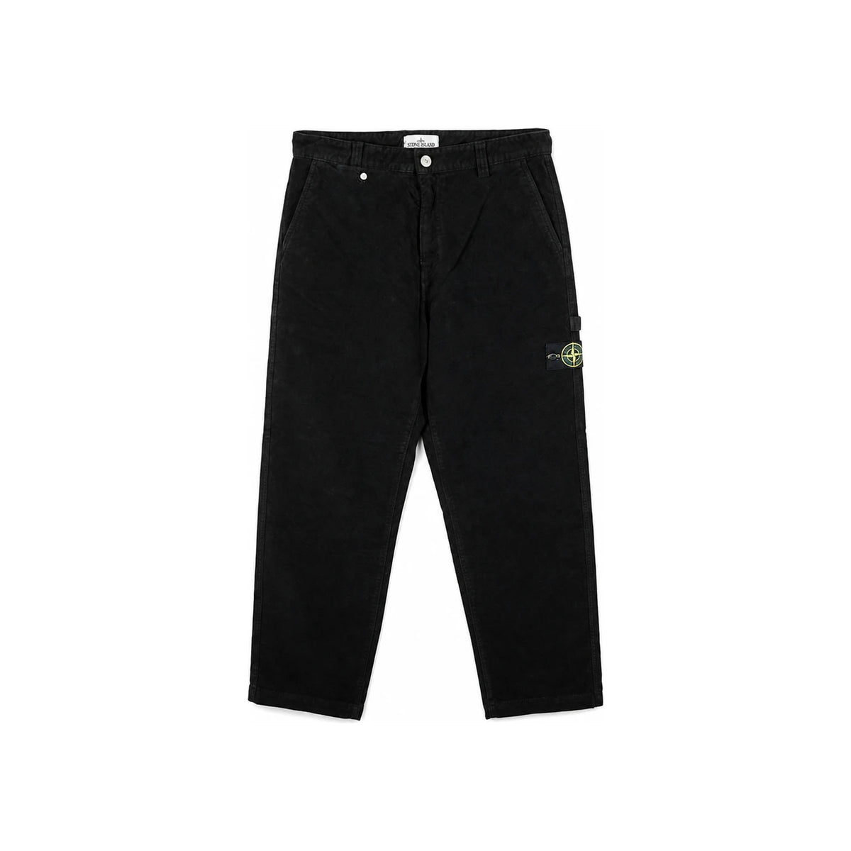 STONE ISLAND Men’s Moleskin Multi-Pocket Classic Pants Black