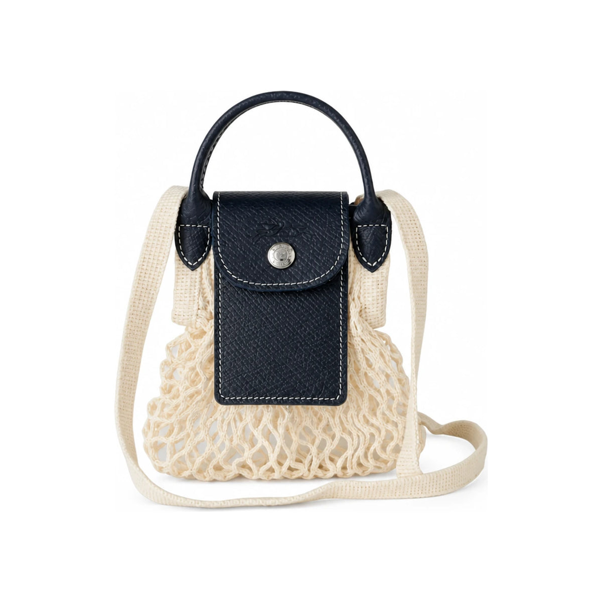 Longchamp Le Pliage Collection XS Mesh Tote Bag Navy 10139 HGR 006