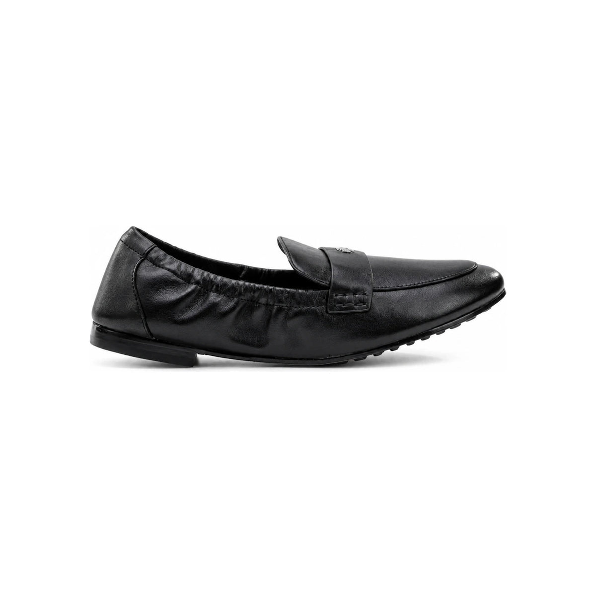 Tory Burch Black Leather Ballet Flats 178541006 BLACK DOM