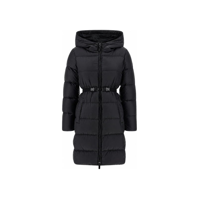 Max Mara Black Waist-Banded Puffer Jacket 2529496015 009