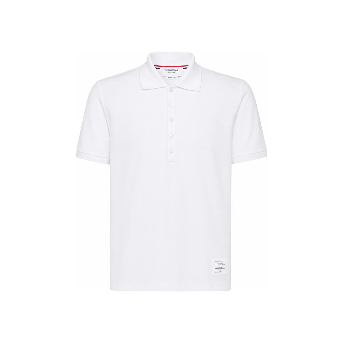 THOM BROWNE 4-Bar Cotton Piqué Men's Polo Shirt