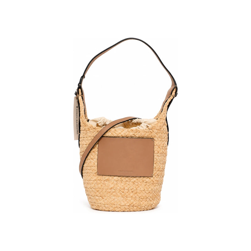 HELEN KAMINSKI Natural Caramel Bucket Crossbody Bag BAG51961 NATURAL CARAMEL