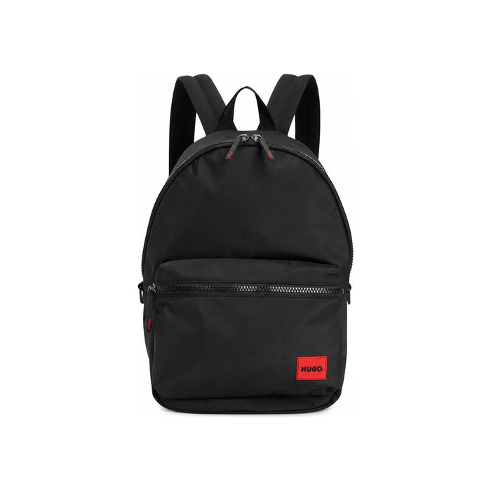 HUGO BOSS Men’s Black Leather Backpack 50549717 001