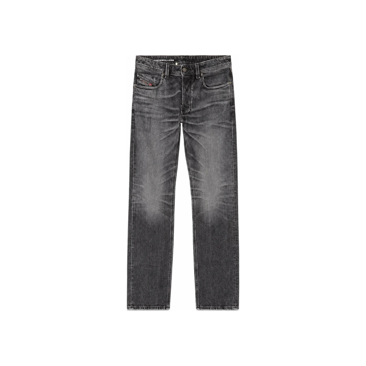 DIESEL Blue Denim Jeans Men's Straight Leg Pants