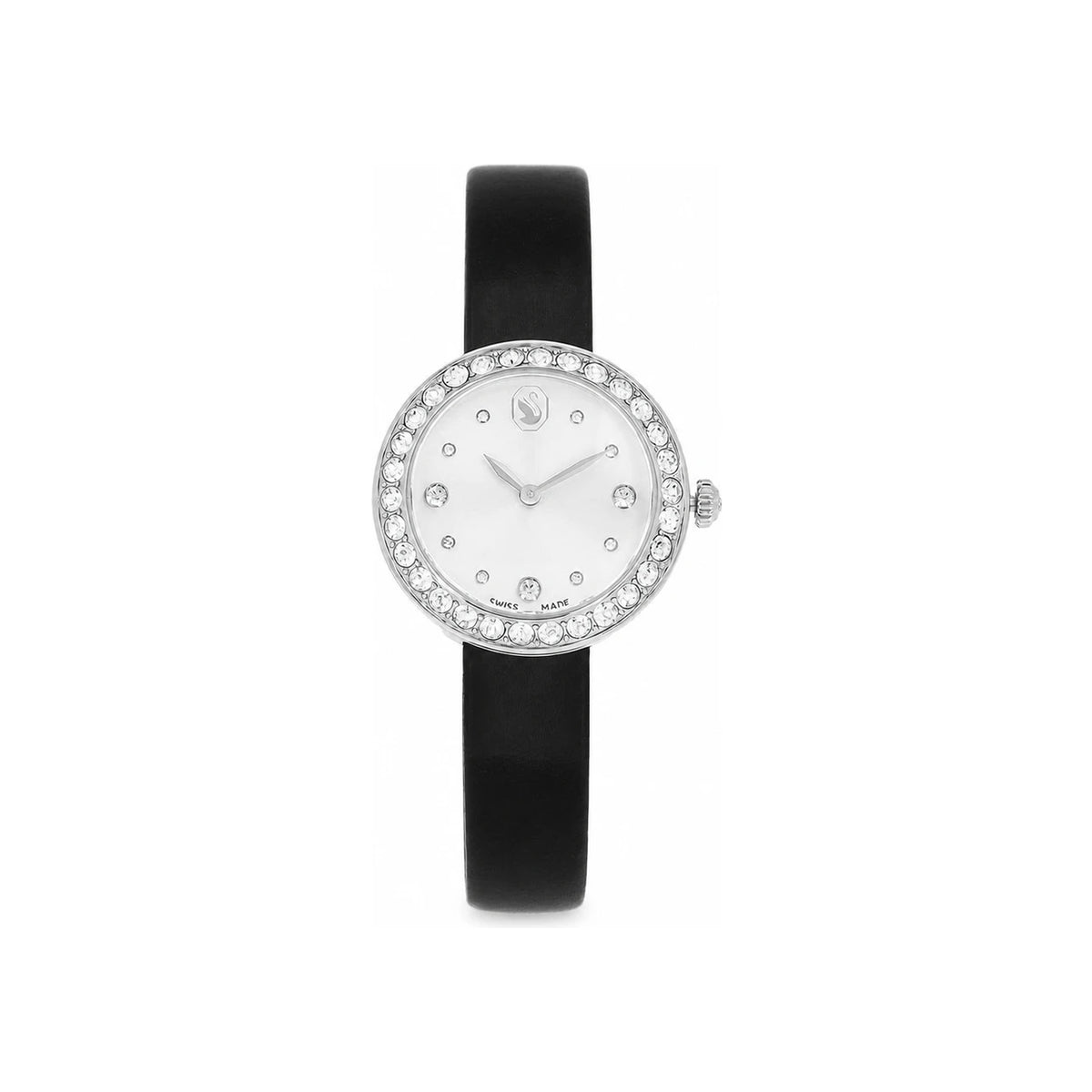 Swarovski Crystal Women’s Leather Watch