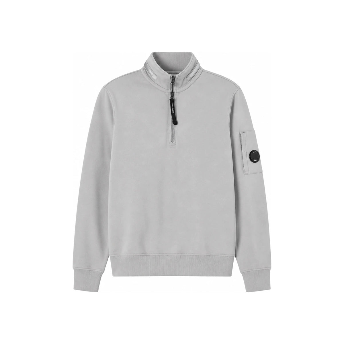CP Company Cotton Fleece Zip Sweatshirt for Men