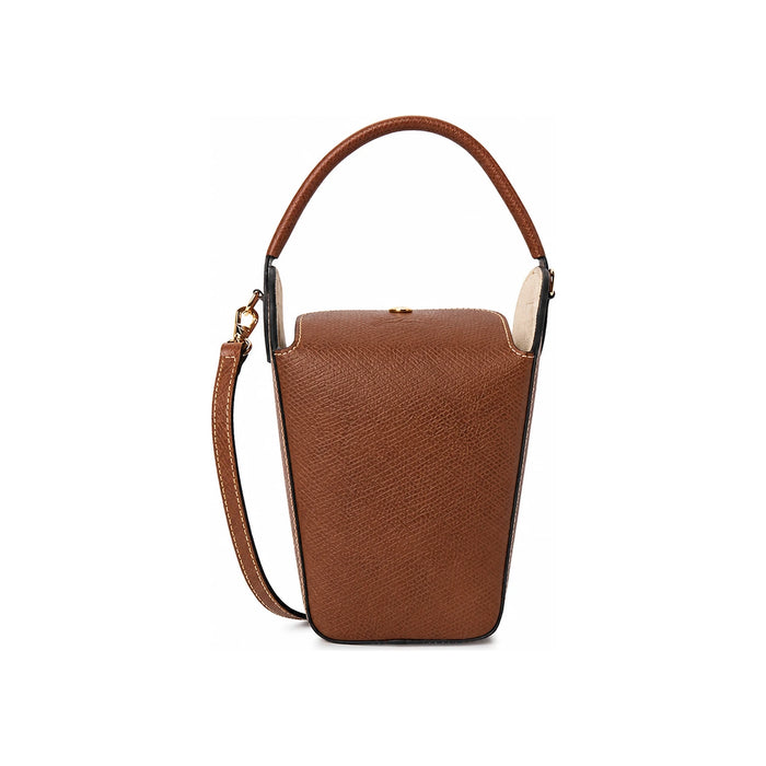 Longchamp EPURE XS Popcorn Bag Shoulder Bag White Leather