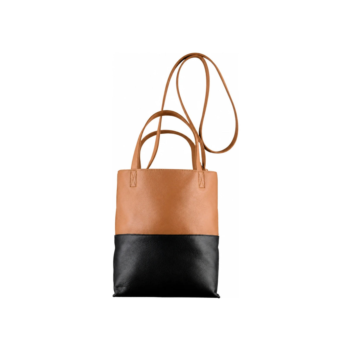 A.P.C. Maiko Small Black Leather Tote Bag Unisex