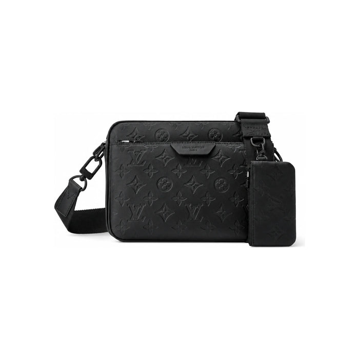 Louis Vuitton Trio Messenger Black Tote Bag M26713