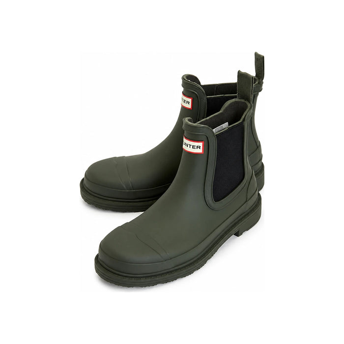 HUNTER Womens Commando Chelsea Rain Boots WFS1018RMA DOV