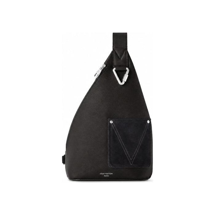 Louis Vuitton Delta Sling Bag Black Crossbody M27060