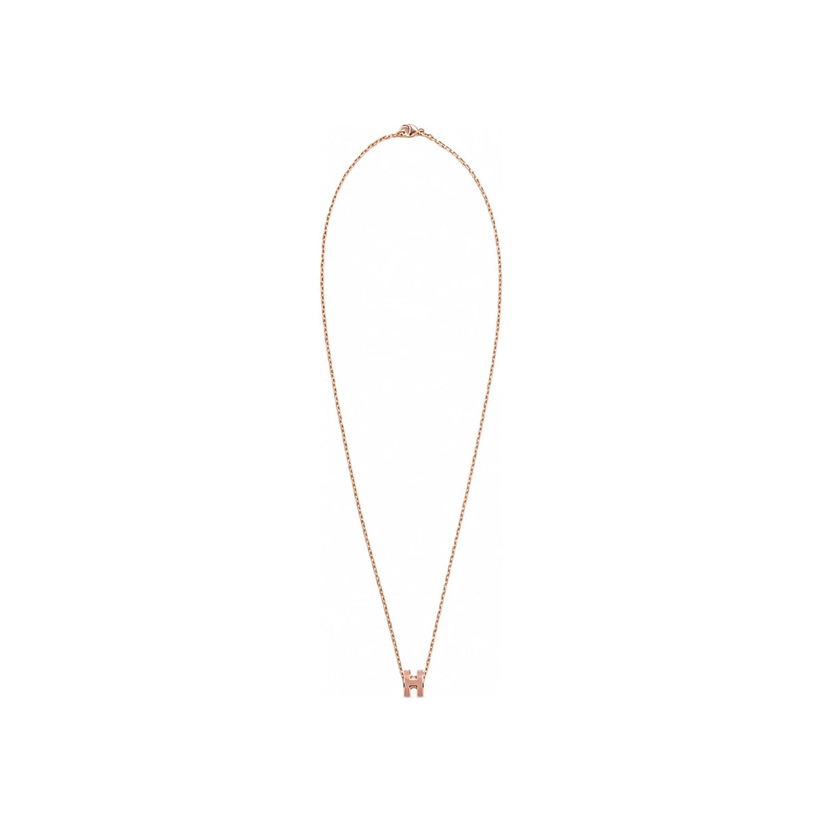 HERMES Mini Pop H Pendant Necklace for Women
