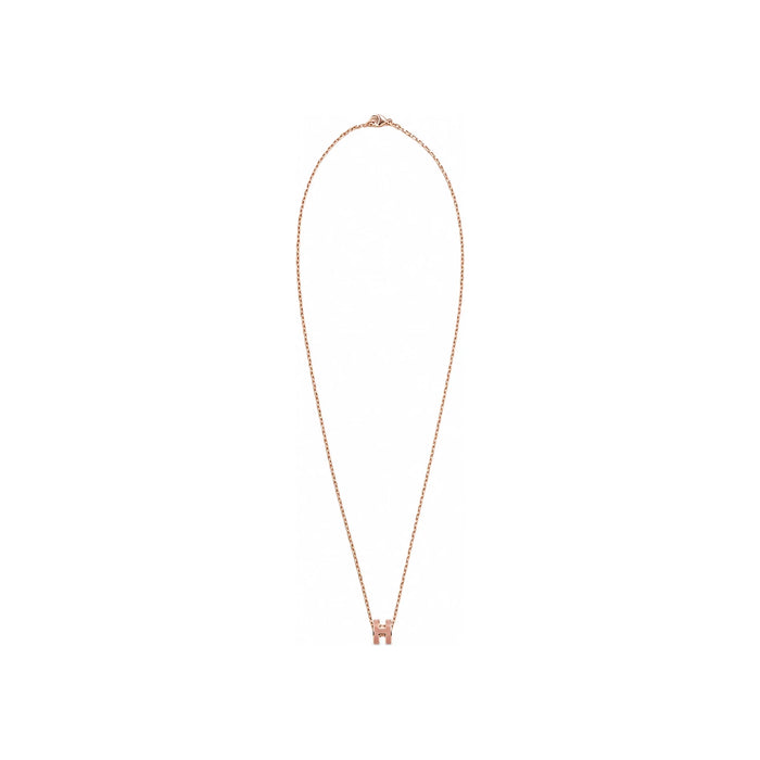 HERMES Mini Pop H Pendant Necklace for Women