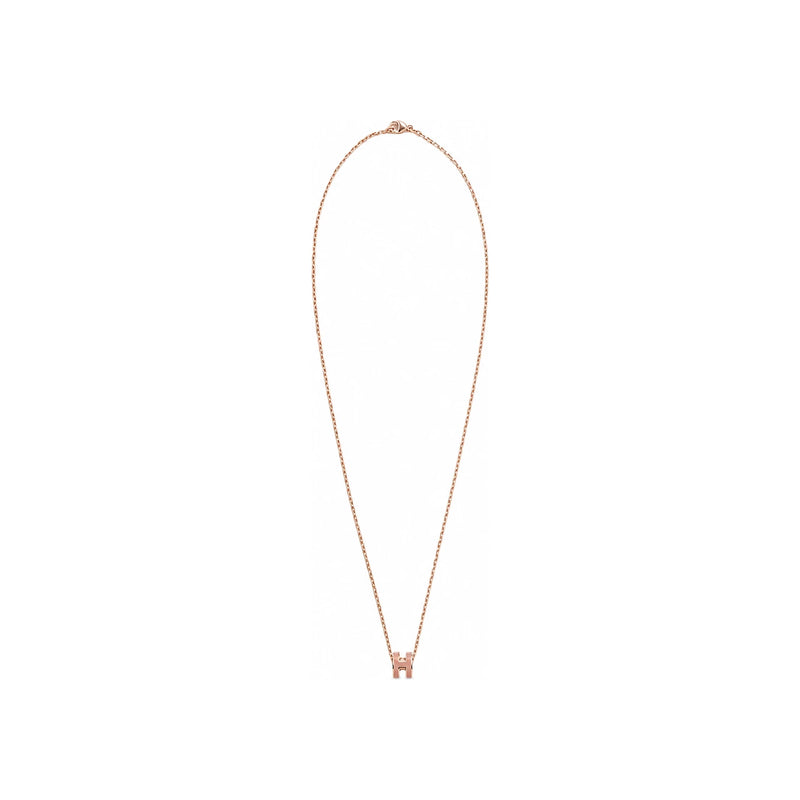 HERMES Mini Pop H Pendant Necklace for Women