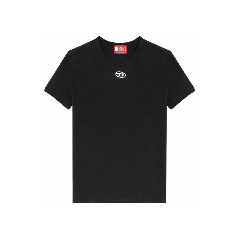 DIESEL Uncut Tees Long Short Sleeve T-Shirt Women A19917 0AHQH 900