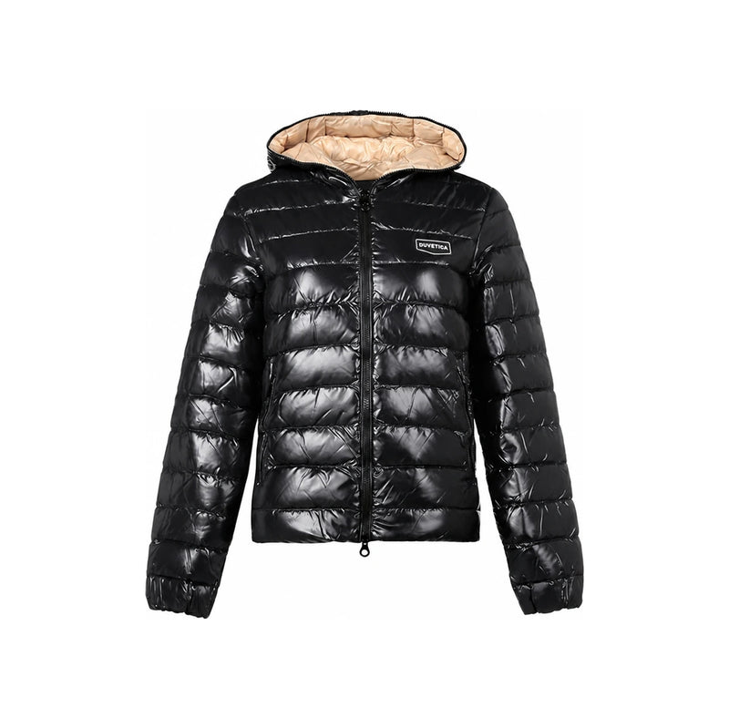 Duvetica TRIZIA Hooded Down Puffer Jacket Black VDDJ00325 K0001