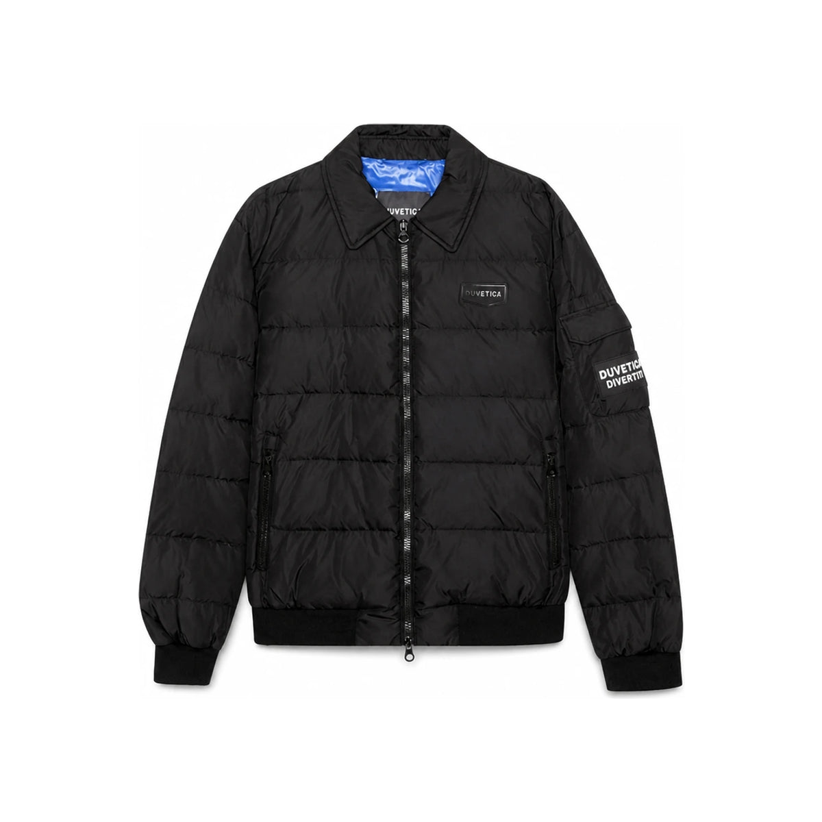 Duvetica Logo Puffer Jacket Black VUDJ06925K0001 BKS