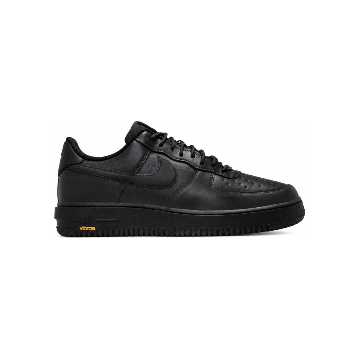 Nike Air Force Vibram Noir & Black Low-Top Sneakers HV5953 001