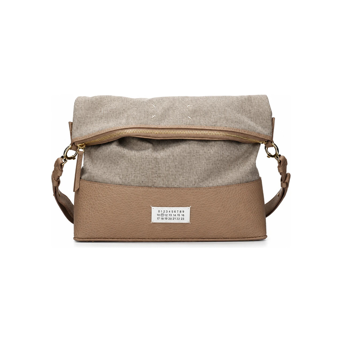 Maison Margiela Brown Leather Shoulder Bag