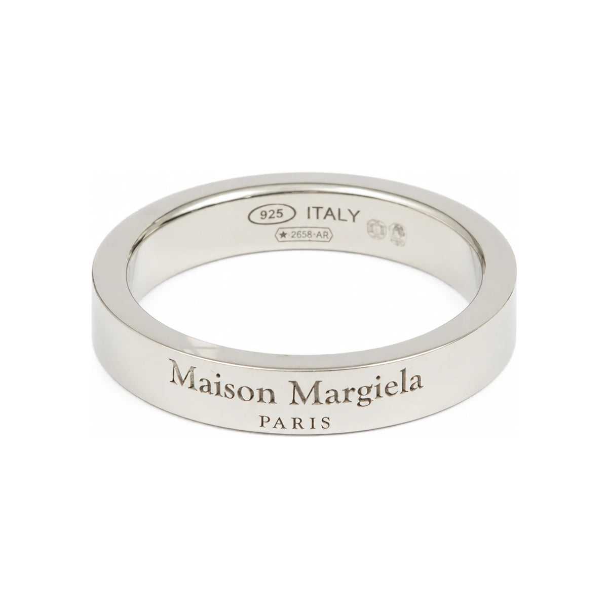Maison Margiela Silver Domed Ring
