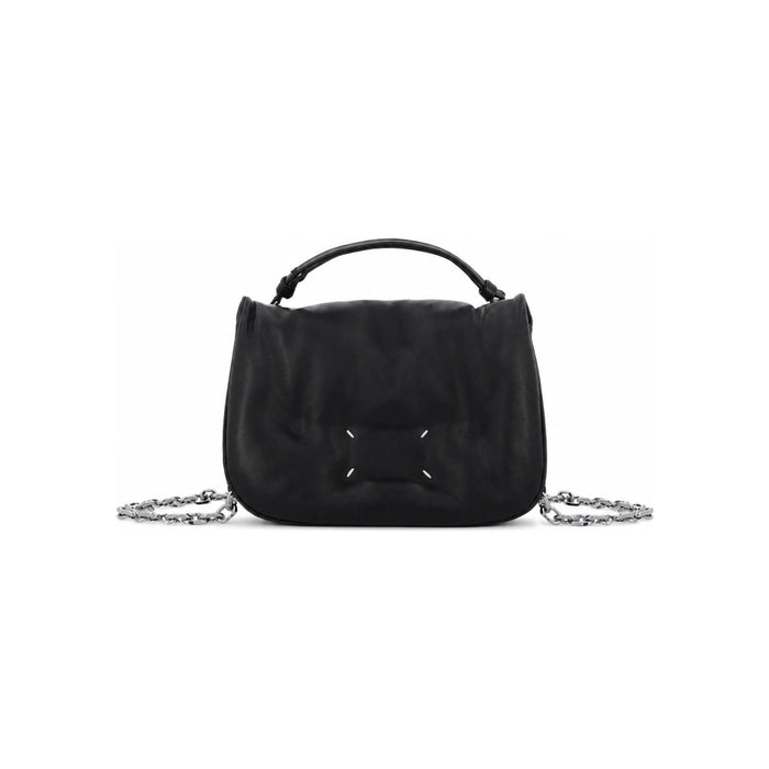 Maison Margiela Glam Slam Mini Shoulder Bag Black Leather