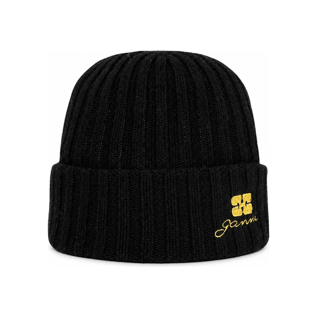GANNI Logo Embroidered Beanie Women’s B3020103 099