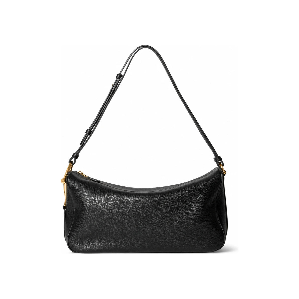 GUCCI Black Leather Shoulder Bag