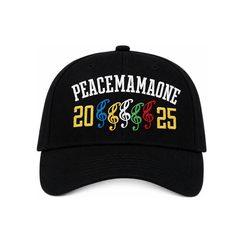 Chrome Hearts Black Cotton Cap Unisex Collaboration Hat
