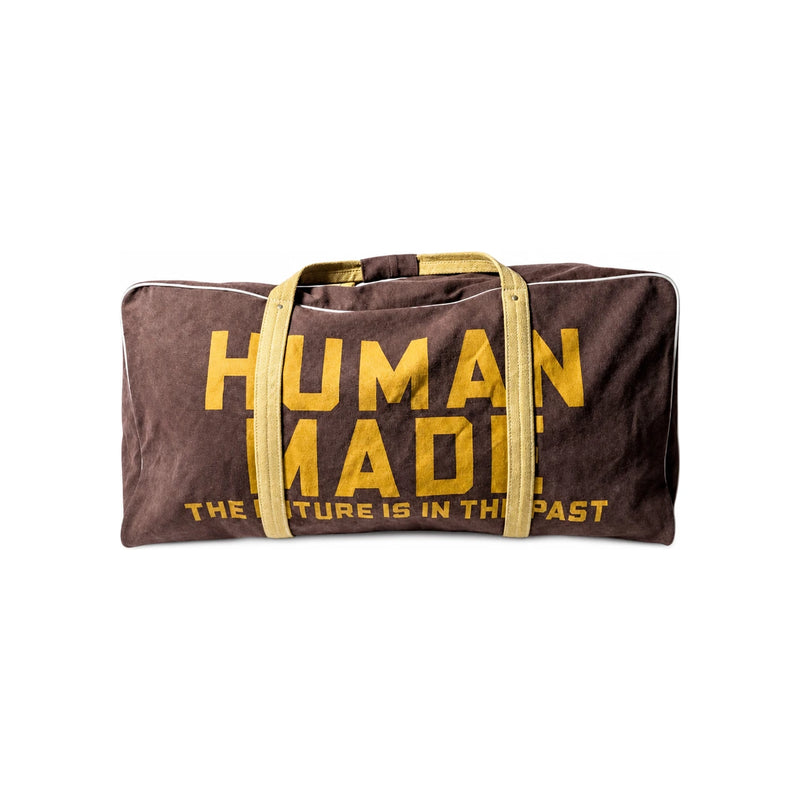 Humanmade Canvas Boston Bag Large Brown Tote