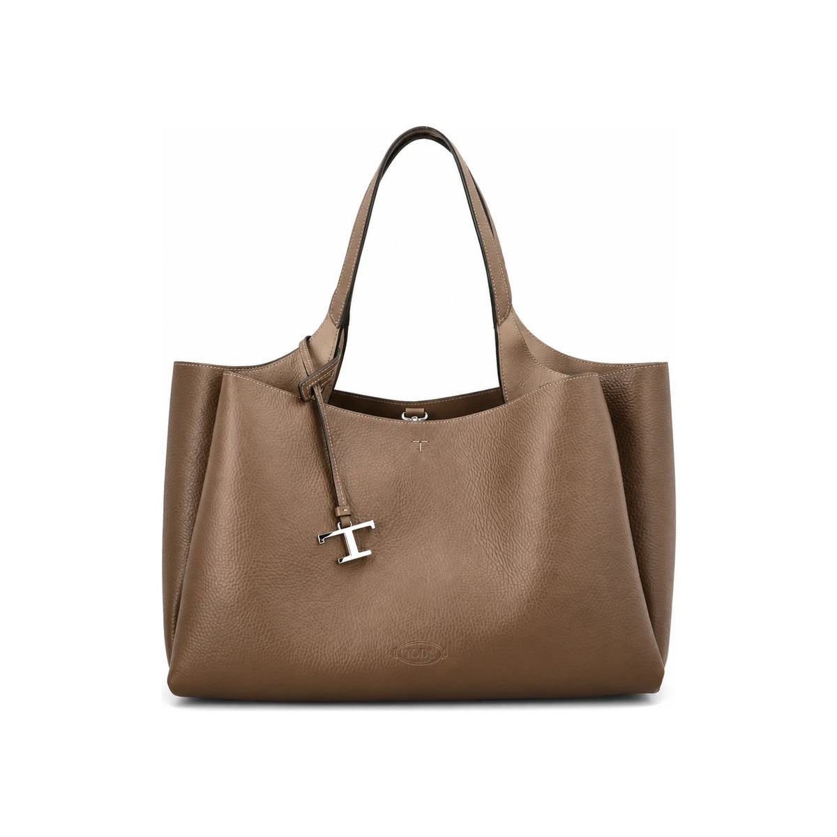 Tods Timeless Medium Shopper Tote Bag Brown XBWAPAF9300 QRI 4L64