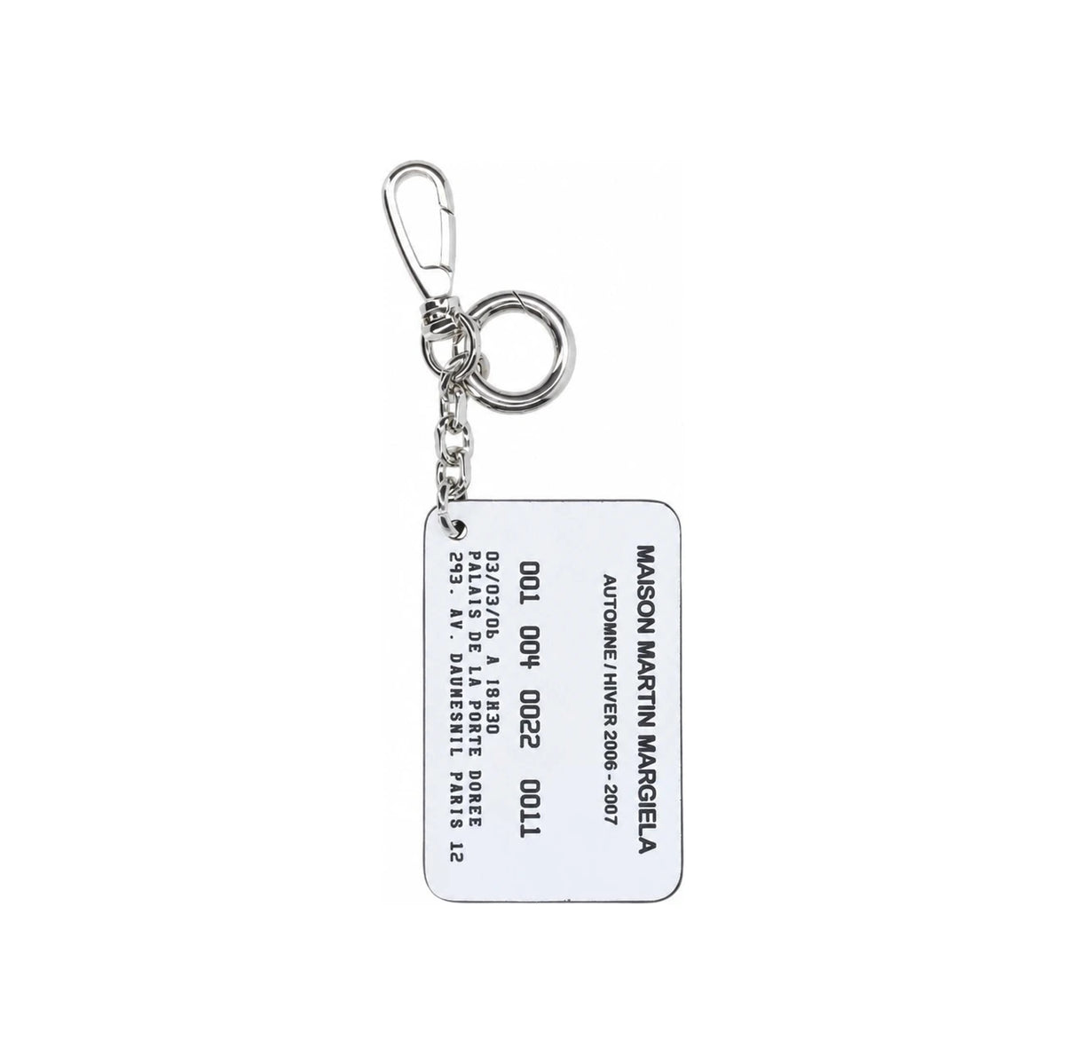 Maison Margiela Unisex Leather Keyring Accessory SA1VL0053 P8831 T8013