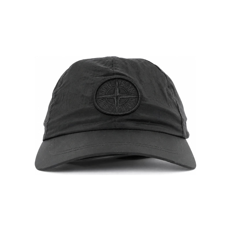 STONE ISLAND Nylon Drawstring Black Men’s Baseball Cap L1S15 9100011 S0076 V0029