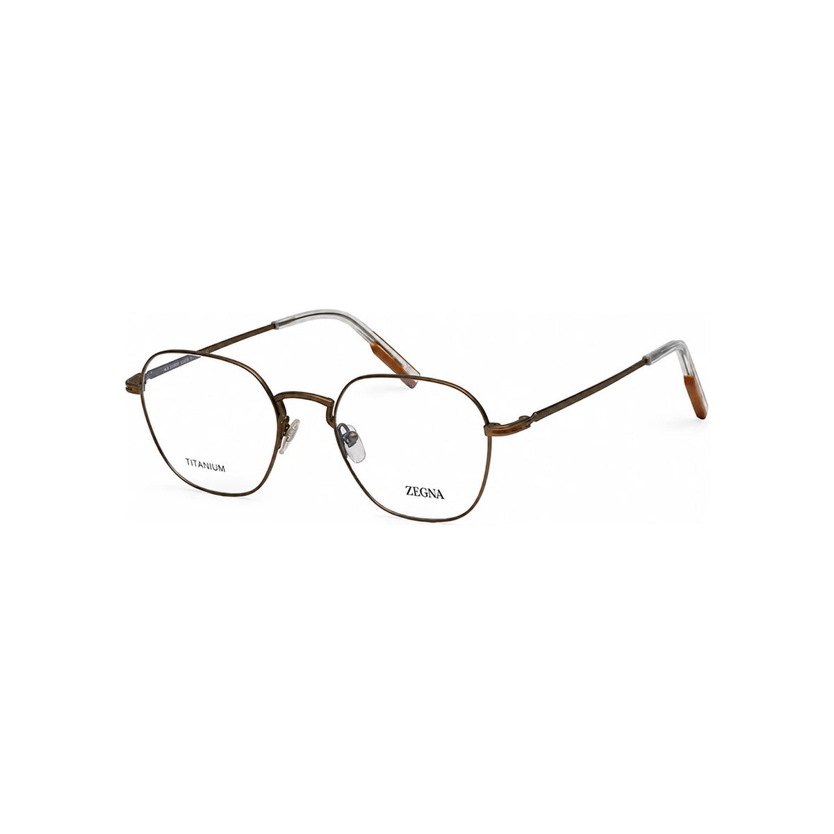 Zegna Ultra-Light Titanium Unisex Eyeglass Frames EZ5207 036