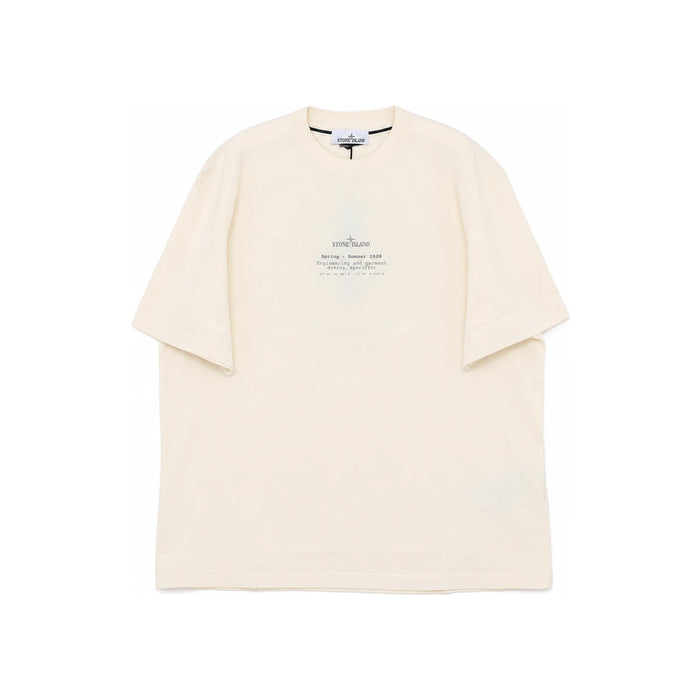 STONE ISLAND Print Regular Fit T-Shirt Navy Cotton Men' L1S152100001 S0285 V0093